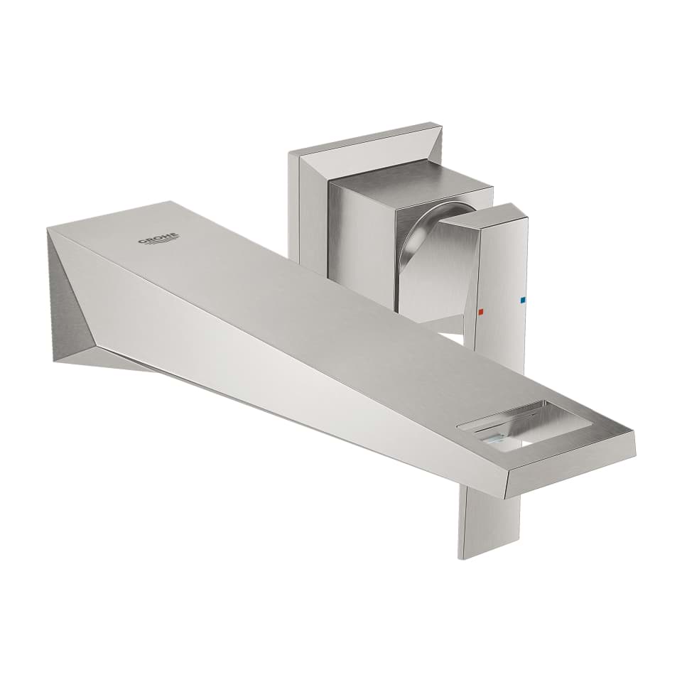 Obrázek GROHE Allure Brilliant Umyvadlová dvouotvorová baterie, velikost M supersteel #19783DC0