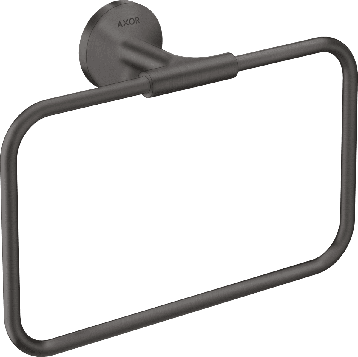 Bild von HANSGROHE AXOR Universal Circular Handtuchring #42823340 - Brushed Black Chrome