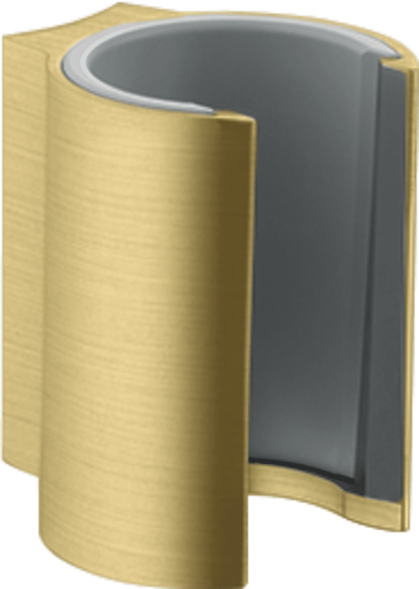 Bild von HANSGROHE AXOR Starck Brausehalter #27515950 - Brushed Brass