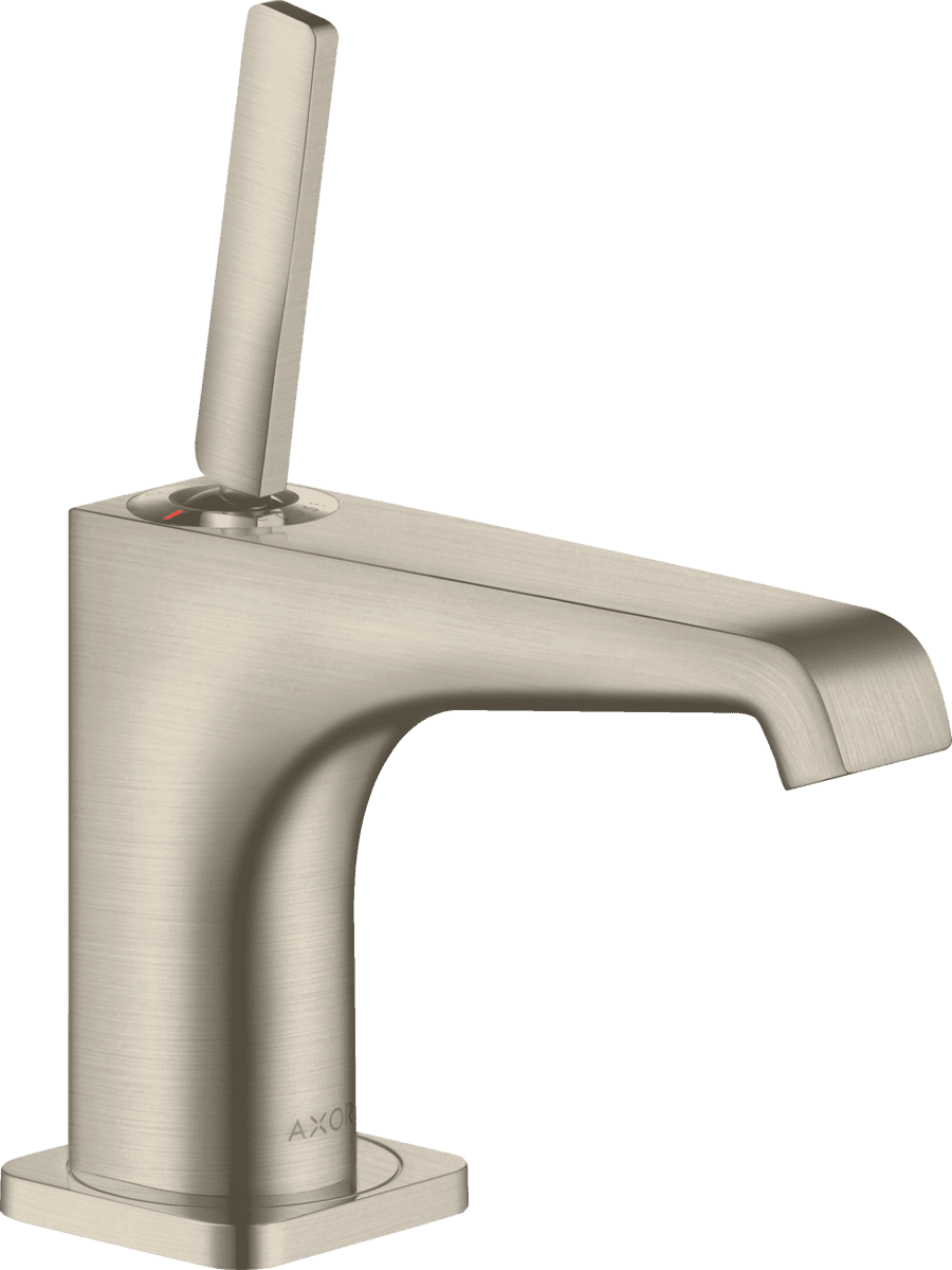Bild von HANSGROHE AXOR Citterio E Einhebel-Waschtischmischer 90 mit Pingriff für Handwaschbecken mit Ablaufgarnitur #36102820 - Brushed Nickel