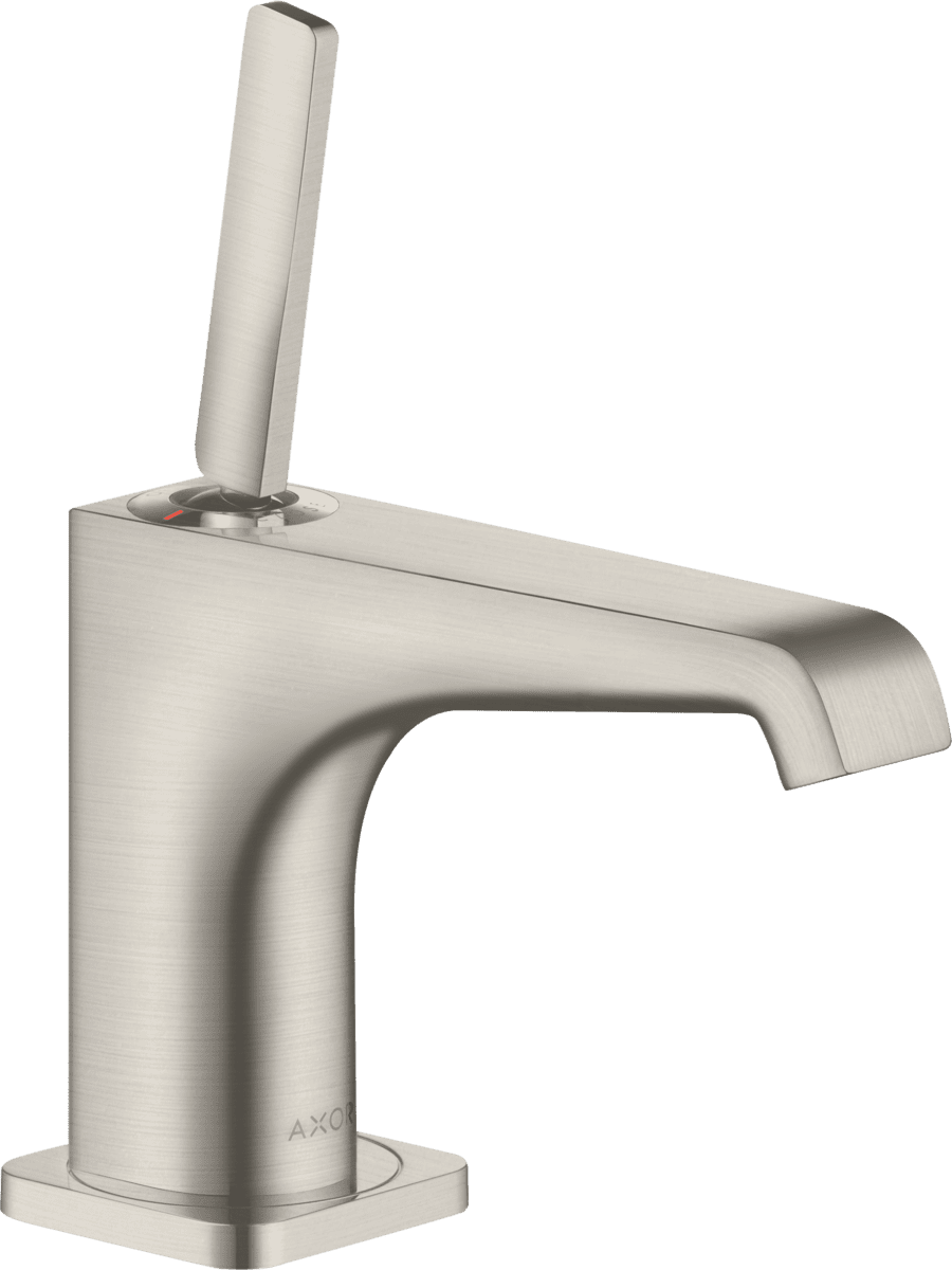 Bild von HANSGROHE AXOR Citterio E Einhebel-Waschtischmischer 90 mit Pingriff für Handwaschbecken mit Ablaufgarnitur #36102800 - Edelstahl Optic