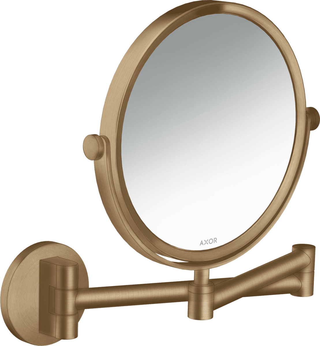 Bild von HANSGROHE AXOR Universal Circular Rasierspiegel #42849140 - Brushed Bronze