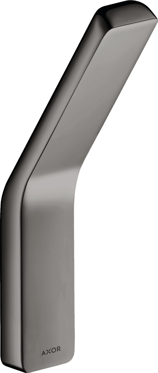 Bild von HANSGROHE AXOR Universal Softsquare Handtuchhaken #42801330 - Polished Black Chrome