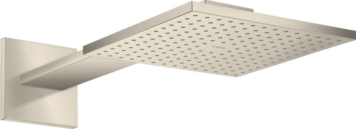 Bild von HANSGROHE AXOR ShowerSolutions Kopfbrause 250/250 1jet mit Brausearm #35306820 - Brushed Nickel