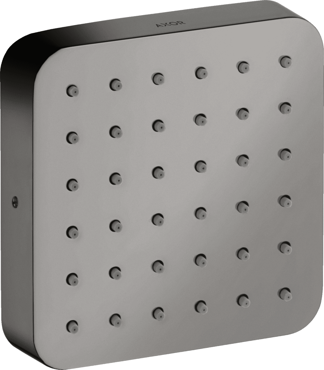 Picture of HANSGROHE AXOR Citterio E Shower module 120/120 for concealed installation softsquare #36822330 - Polished Black Chrome