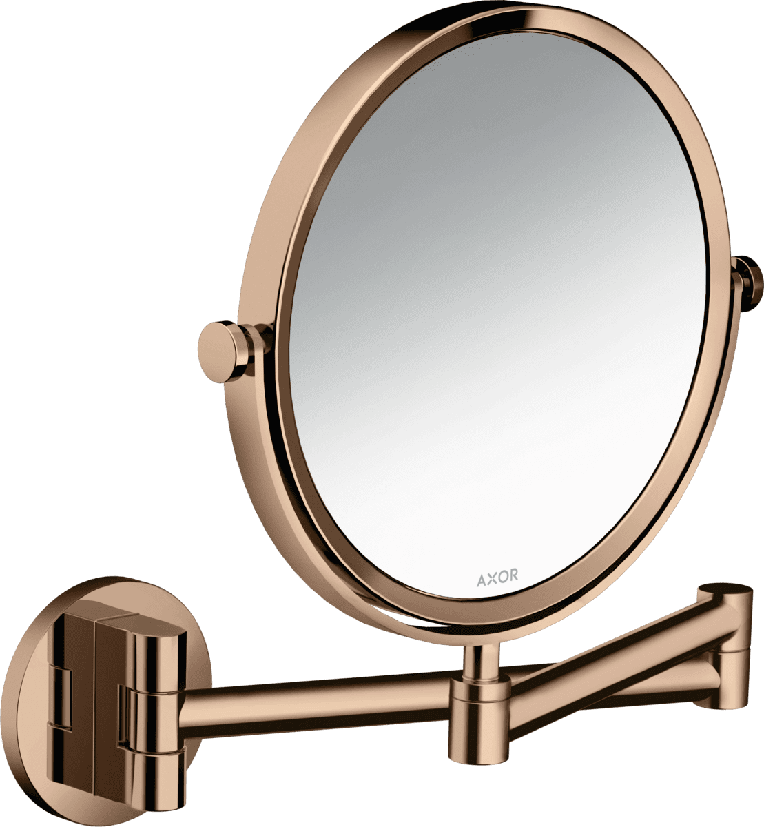 Bild von HANSGROHE AXOR Universal Circular Rasierspiegel #42849300 - Polished Red Gold