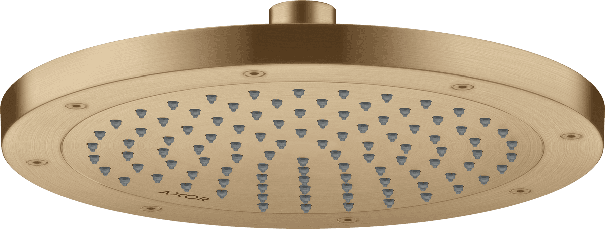Bild von HANSGROHE AXOR ShowerSolutions Kopfbrause 245 1jet EcoSmart+ #35389140 - Brushed Bronze