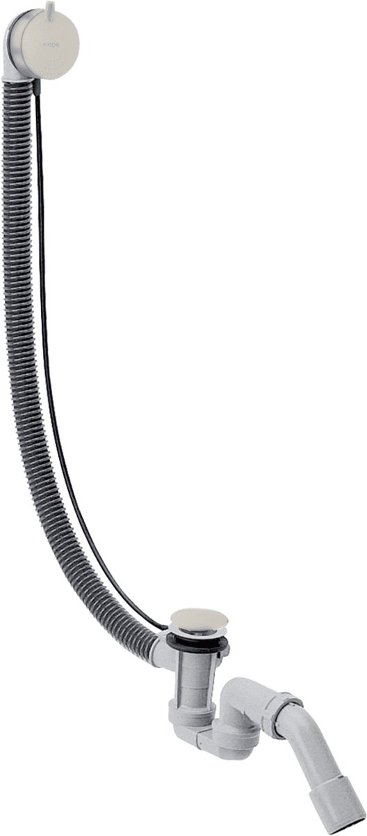 Bild von HANSGROHE Komplettset Ablauf- und Überlaufgarnitur für Sonderwannen #58318800 - Edelstahl Optic