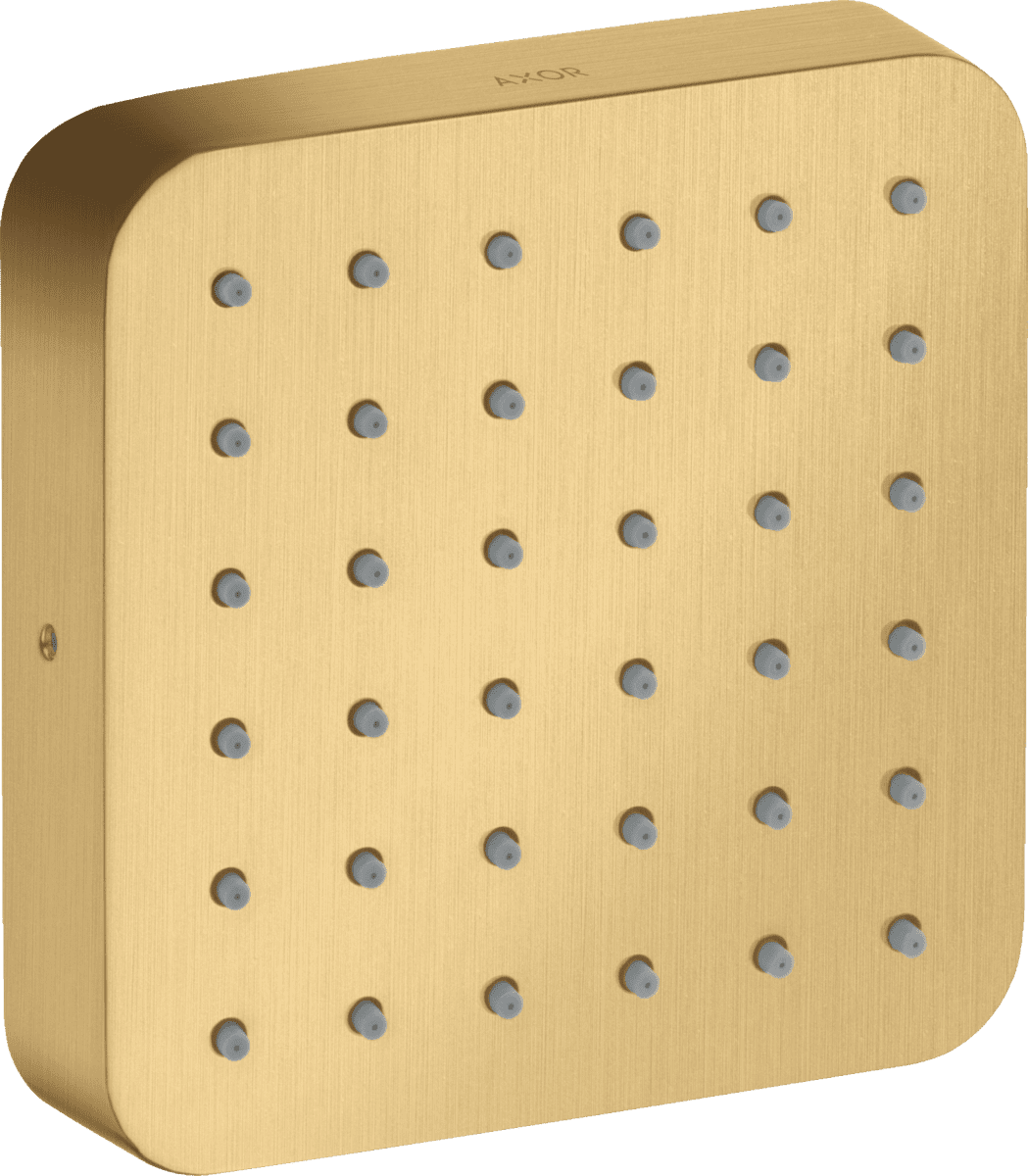 Picture of HANSGROHE AXOR Citterio E Shower module 120/120 for concealed installation softsquare #36822250 - Brushed Gold Optic