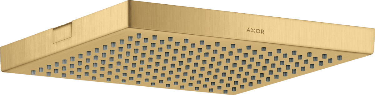Obrázek HANSGROHE Sprchová hlavice AXOR ShowerSolutions 240/240 s 1 proudem integrovaná do stropu #10924250 - Brushed Gold Optic