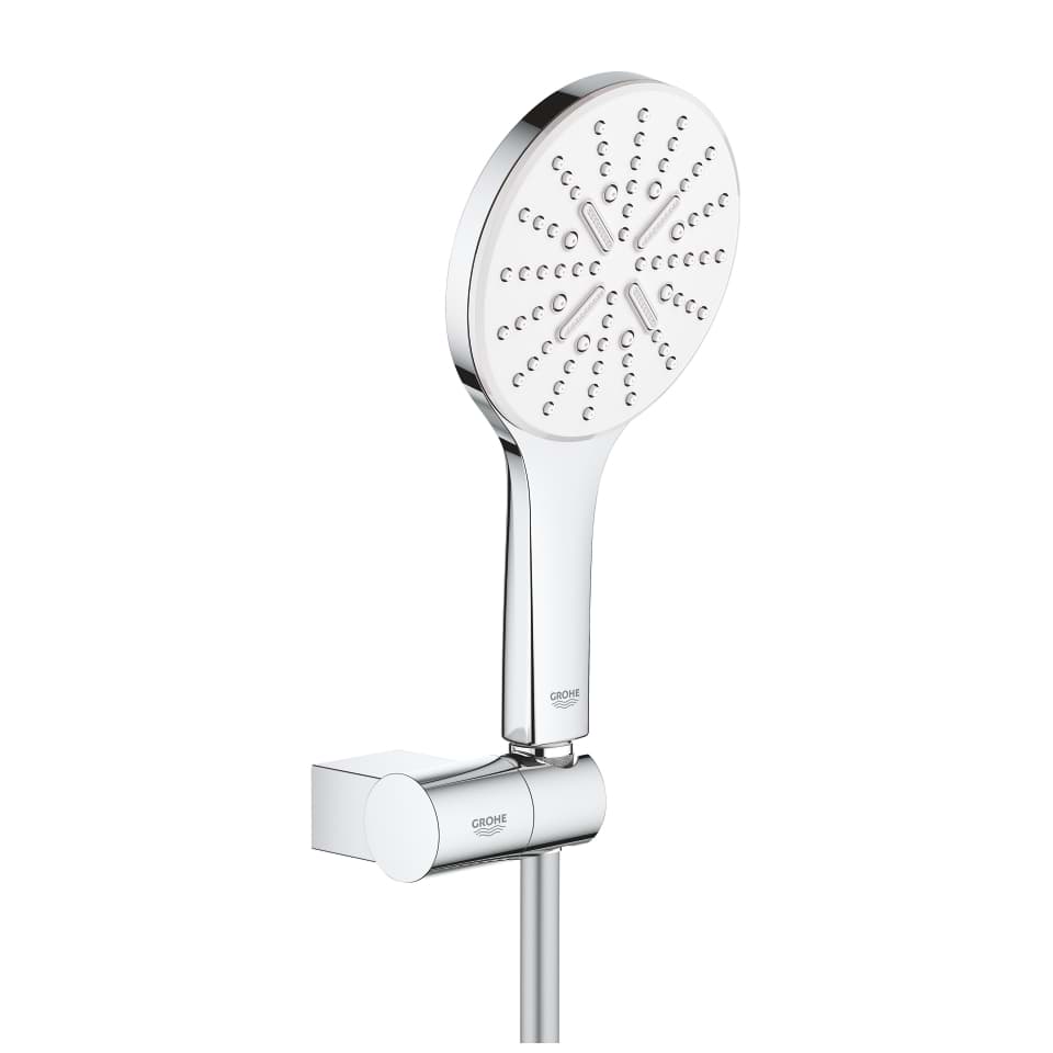 Obrázek GROHE Rainshower SmartActive 130 Set pro upevnění na zeď se 3 proudy měsíční bílá #26580LS0