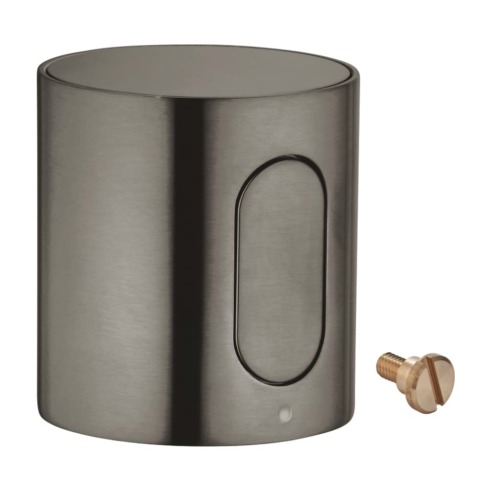 Picture of GROHE Temperature selector handle #47900AL0 - hard graphite brushed