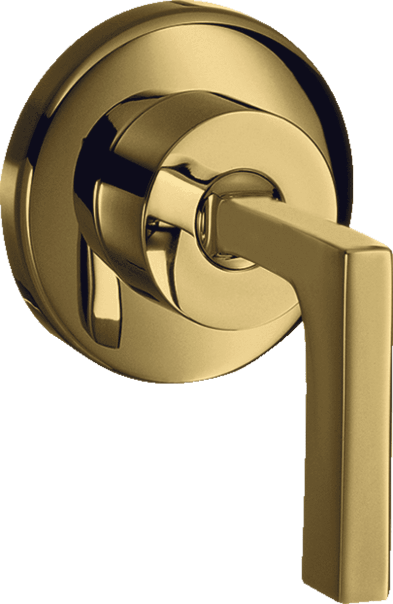 Bild von HANSGROHE AXOR Citterio Absperrventil Unterputz mit Hebelgriff #39960990 - Polished Gold Optic