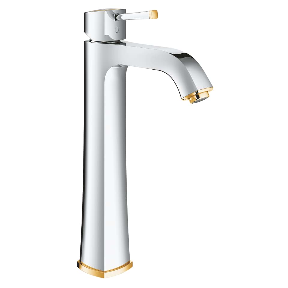 Bild von GROHE Grandera Einhand-Waschtischbatterie, 1/2″ XL-Size #23313IG0 - chrom/gold