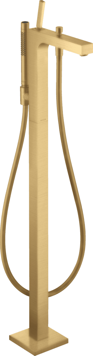Picture of HANSGROHE AXOR Citterio Single lever bath mixer floor-standing with pin handle Brushed Gold Optic 39451250