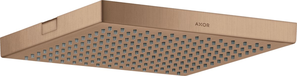Obrázek HANSGROHE Sprchová hlavice AXOR ShowerSolutions 240/240 s 1 proudem integrovaná do stropu #10924310 - Brushed Red Gold