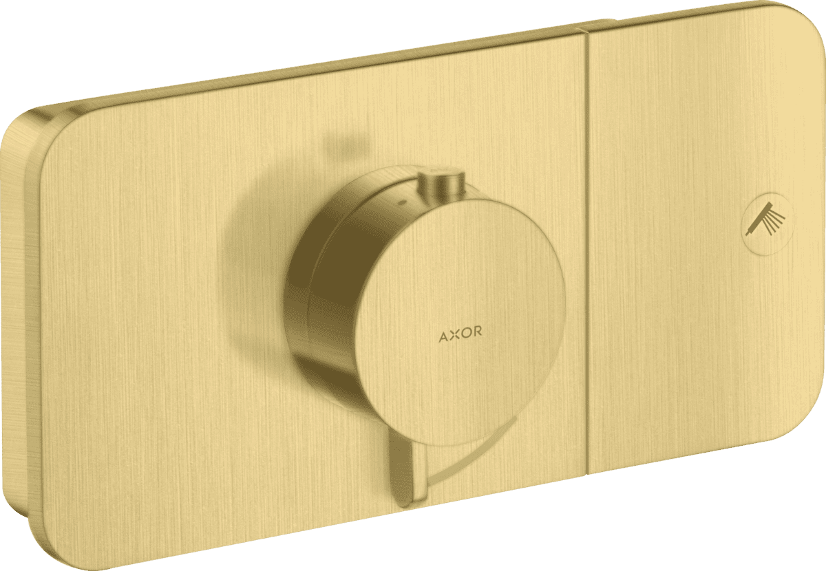 Bild von HANSGROHE AXOR One Thermostatmodul Unterputz für 1 Verbraucher #45711950 - Brushed Brass