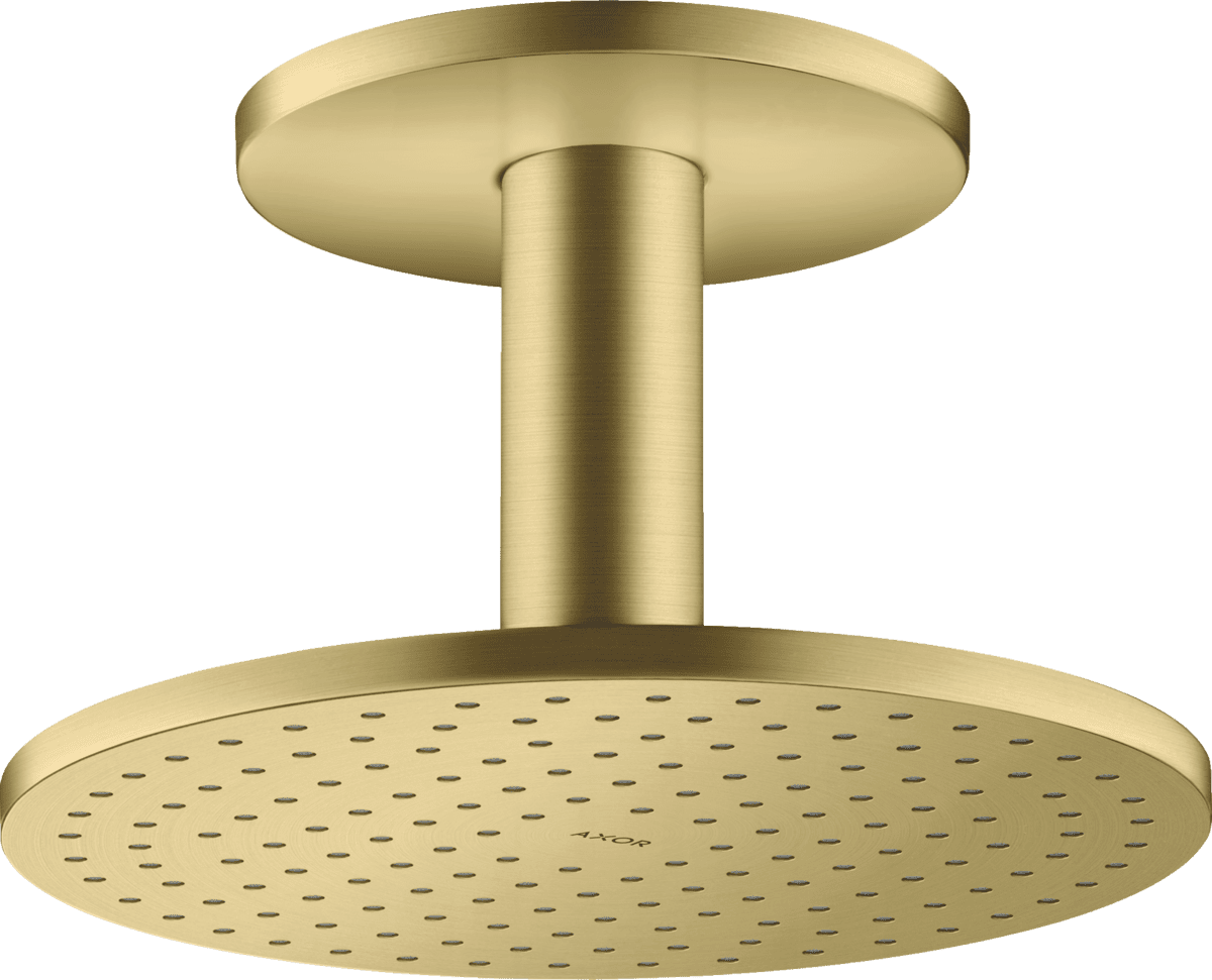 Bild von HANSGROHE AXOR ShowerSolutions Kopfbrause 250 1jet mit Deckenanschluss #35286950 - Brushed Brass