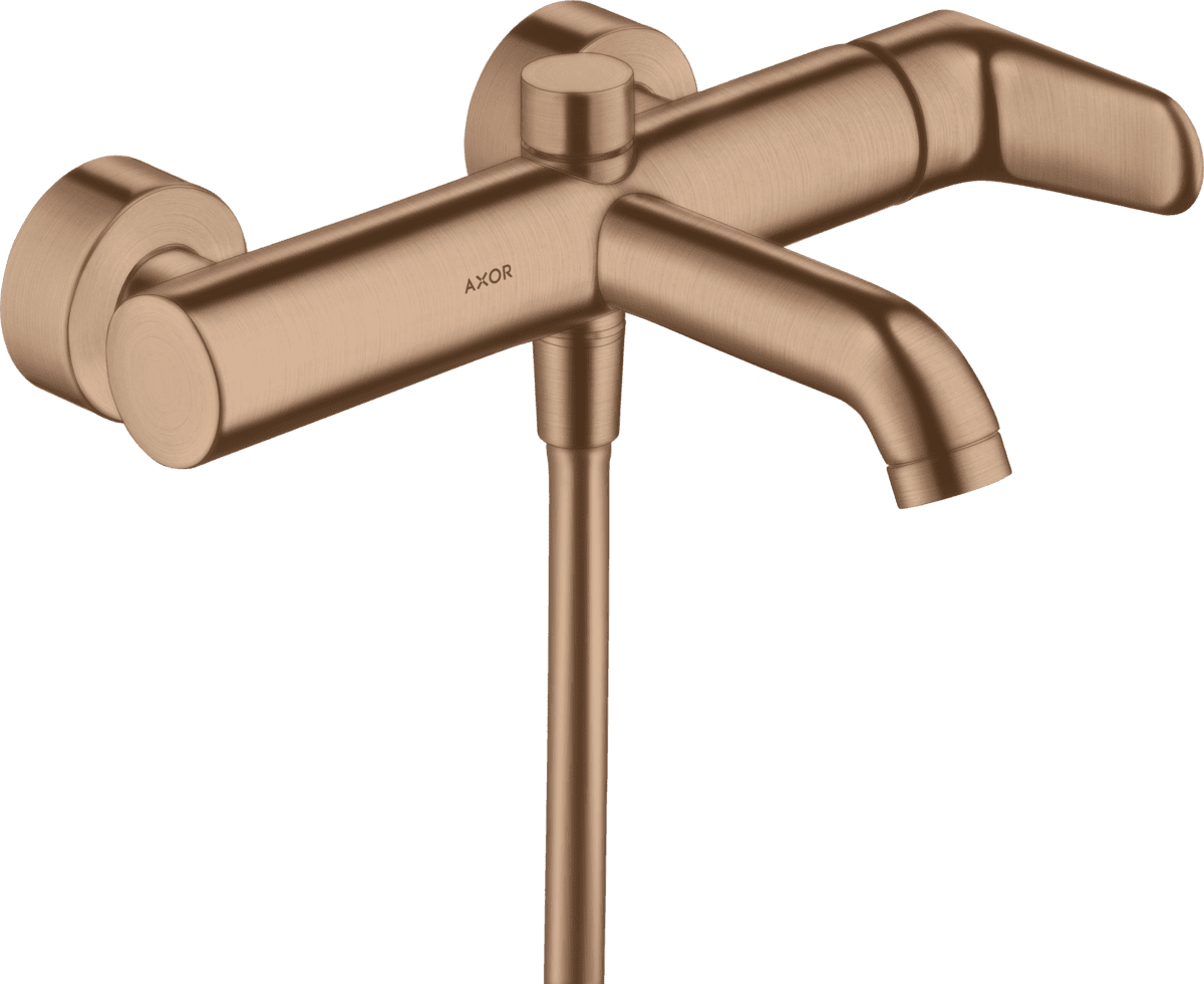 Picture of HANSGROHE AXOR Citterio M Single lever bath mixer for exposed installation #34420310 - Brushed Red Gold