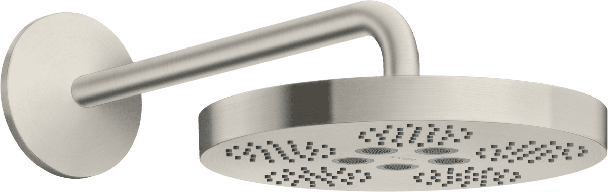 Bild von HANSGROHE AXOR One Kopfbrause 280 1jet mit Brausearm #48491800 - Edelstahl Optic