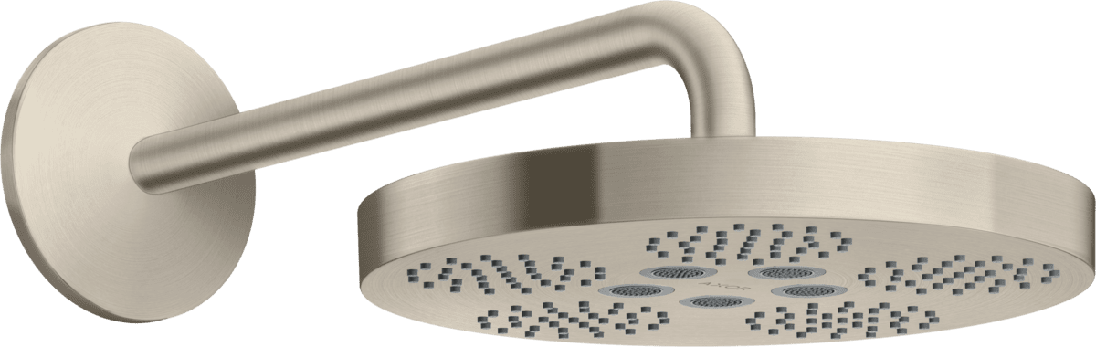 Bild von HANSGROHE AXOR One Kopfbrause 280 1jet mit Brausearm #48491820 - Brushed Nickel