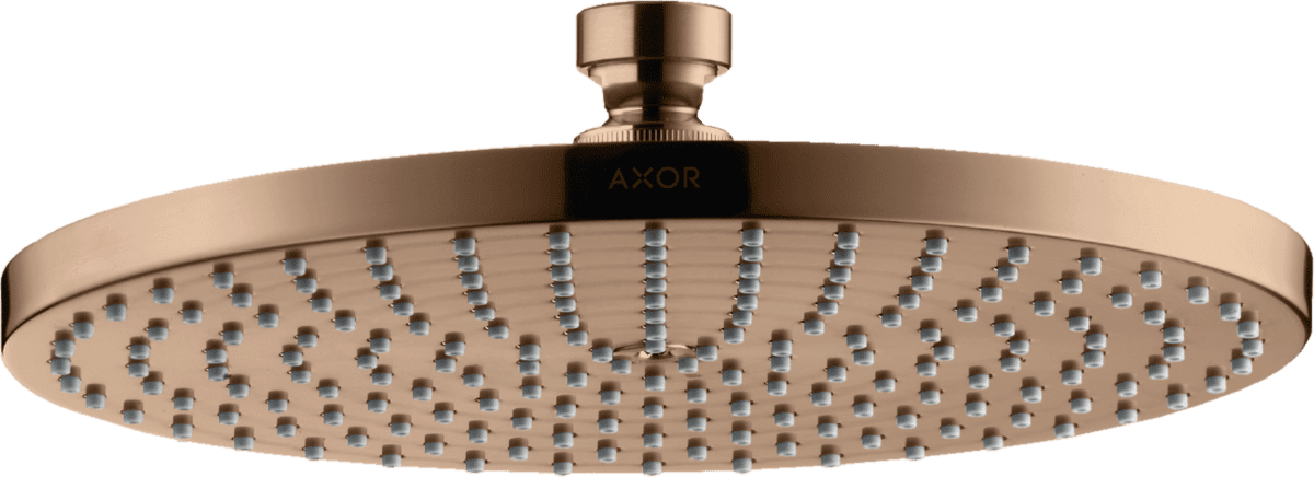 Bild von HANSGROHE AXOR Starck Kopfbrause 240 1jet #28494300 - Polished Red Gold
