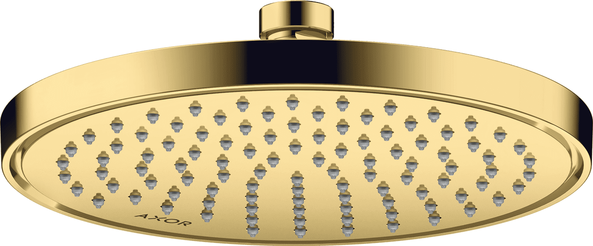 Bild von HANSGROHE AXOR ShowerSolutions Kopfbrause 220 1jet #35382990 - Polished Gold Optic