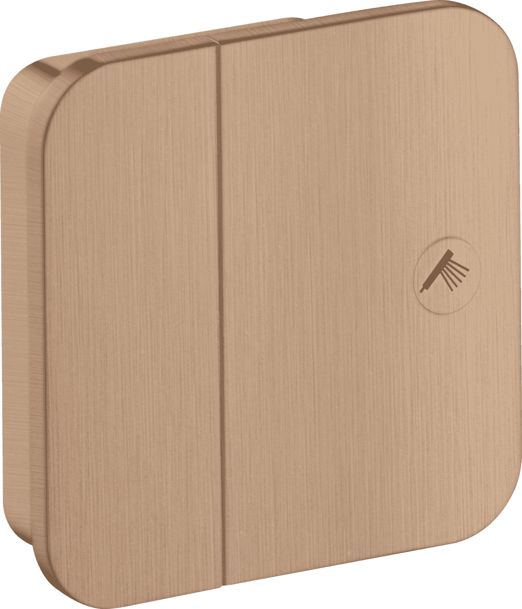 Obrázek HANSGROHE AXOR One skrytý uzavírací ventil #45771310 - kartáčovaný červenozlatý