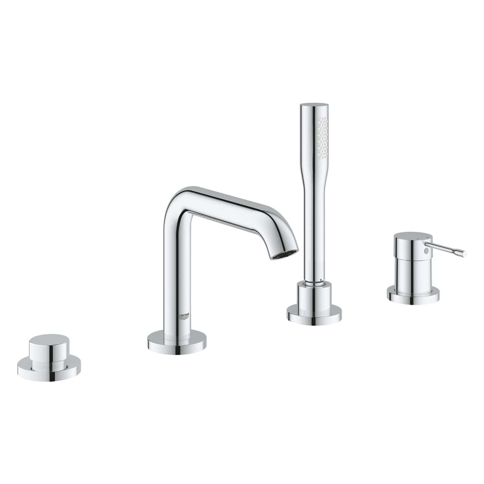 Bild von GROHE Essence 4-Loch-Einhand-Wannenkombination #25251001 - chrom