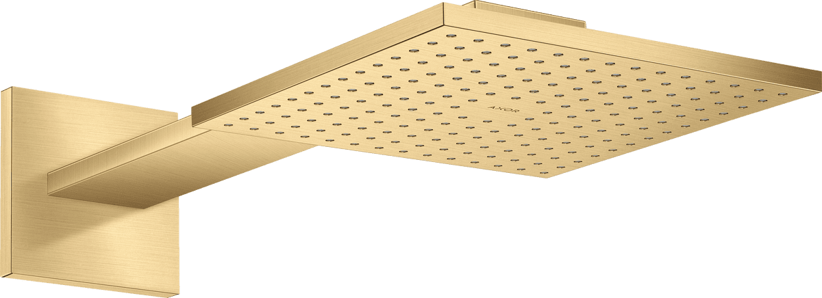 Bild von HANSGROHE AXOR ShowerSolutions Kopfbrause 250/250 1jet mit Brausearm #35306250 - Brushed Gold Optic
