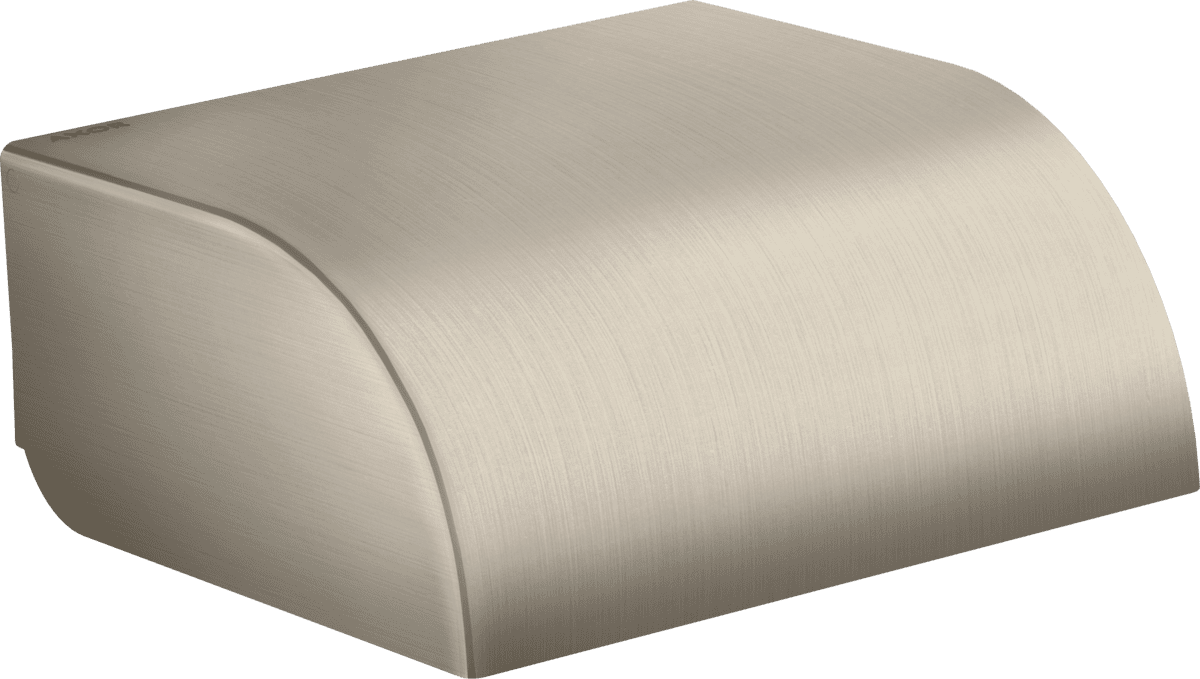 Bild von HANSGROHE AXOR Universal Circular Toilettenpapierhalter mit Deckel #42858820 - Brushed Nickel