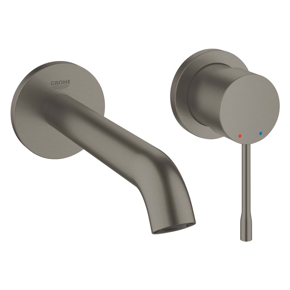 Bild von GROHE Essence 2-Loch-Waschtischbatterie #29192AL1 - hard graphite gebürstet