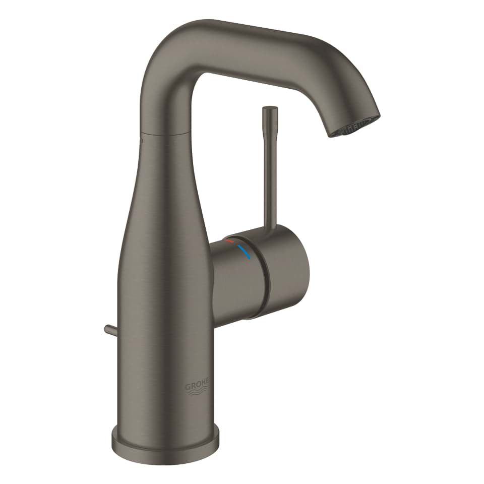 Bild von GROHE Essence Einhand-Waschtischbatterie, 1/2″ M-Size #24173AL1 - hard graphite gebürstet