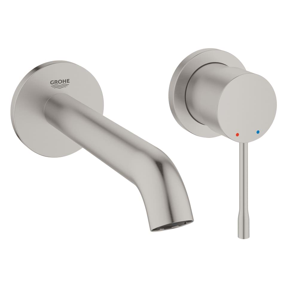 Bild von GROHE Essence 2-Loch-Waschtischbatterie #29192DC1 - supersteel