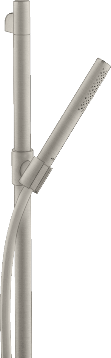 Obrázek HANSGROHE AXOR Starck sprchový set 0,90 m s tyčovou ruční sprchou 1jet EcoSmart #27983800 - nerezová ocel Optic