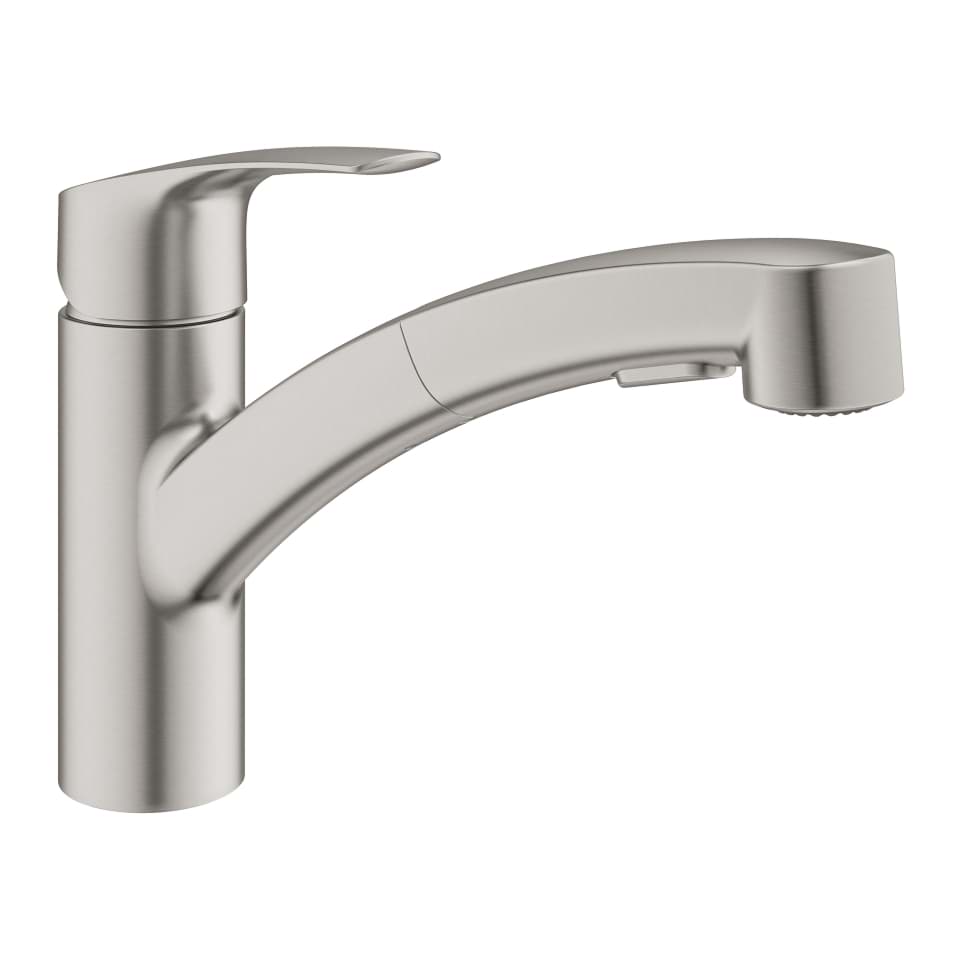 Bild von GROHE Eurosmart Einhand-Spültischbatterie, 1/2″ #30305DC1 - supersteel
