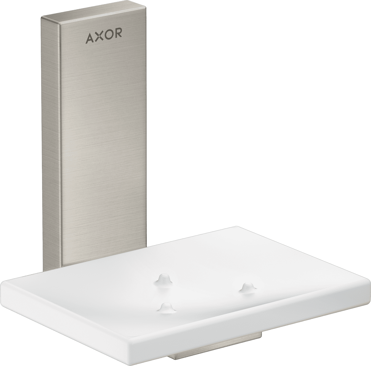 Bild von HANSGROHE AXOR Universal Rectangular Seifenschale #42605800 - Edelstahl Optic