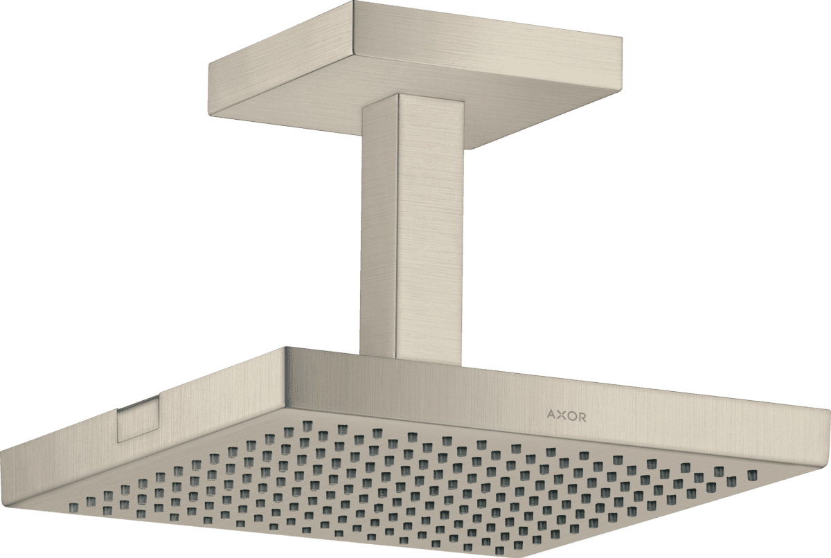 Obrázek HANSGROHE Sprchová hlavice AXOR ShowerSolutions 240/240 1jet se stropním připojením #10929820 - kartáčovaný nikl