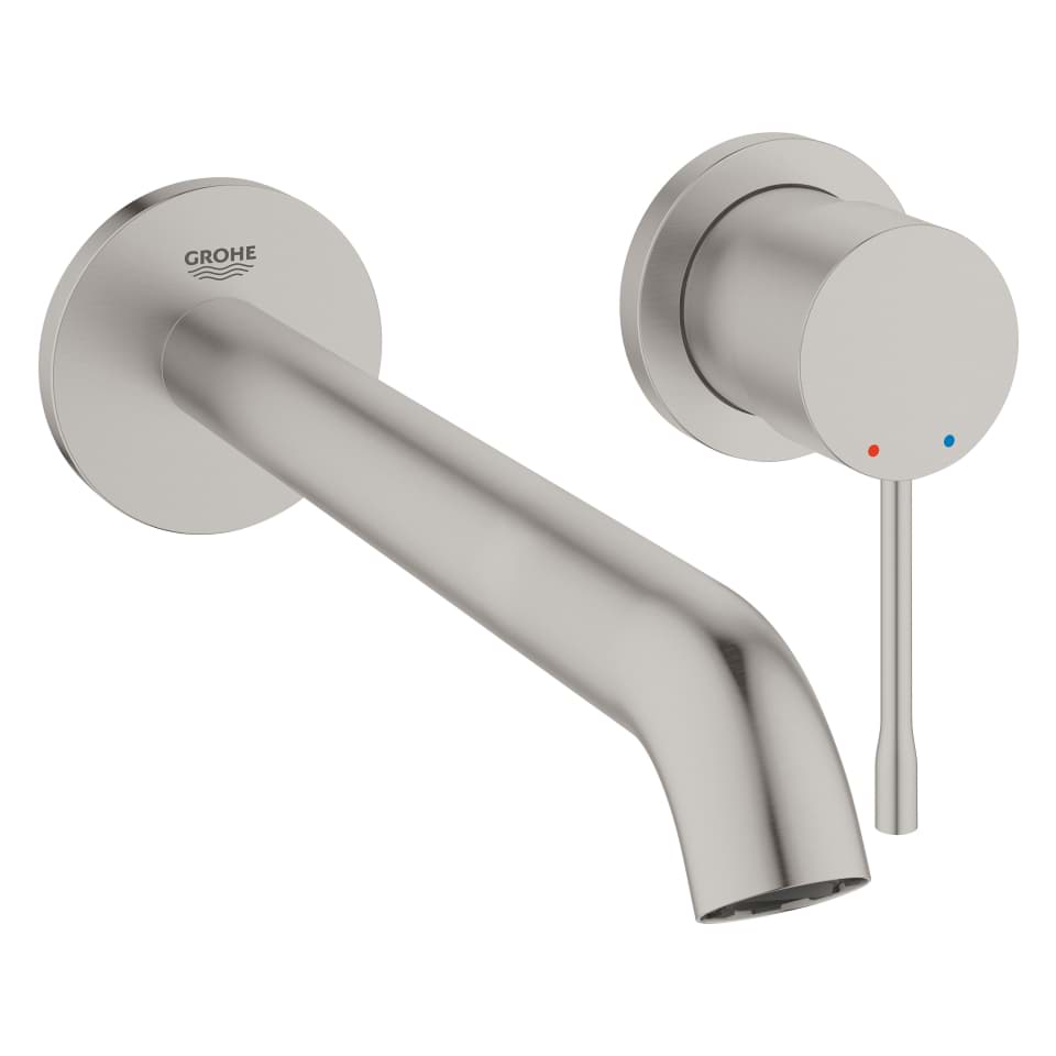 Bild von GROHE Essence 2-Loch-Waschtischbatterie #29193DC1 - supersteel
