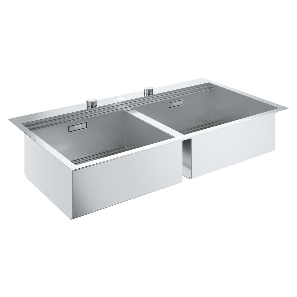 Bild von GROHE K800 Edelstahlspüle #31585SD0 - edelstahl