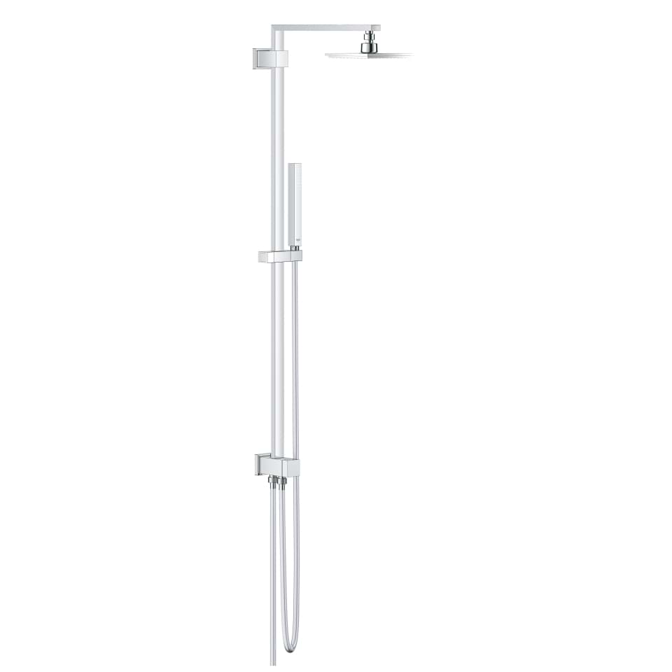Bild von GROHE Euphoria Cube System 152 Duschsystem mit Umstellung für die Wandmontage #27696000 - chrom