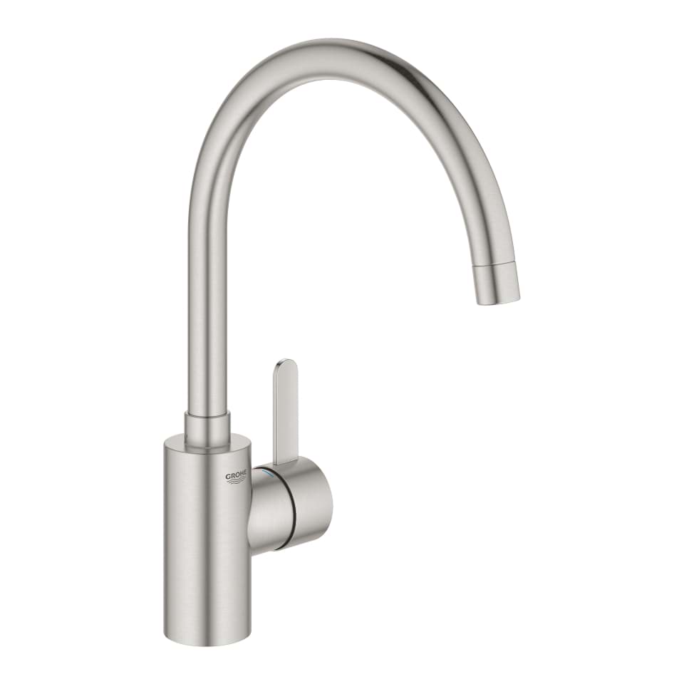 Obrázek GROHE Eurosmart Cosmopolitan Páková dřezová baterie, DN 15 supersteel #32843DC2