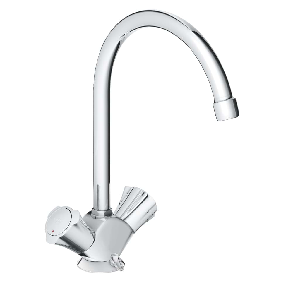 Bild von GROHE Costa Spültisch-Einlochbatterie, 1/2″ #31930001 - chrom