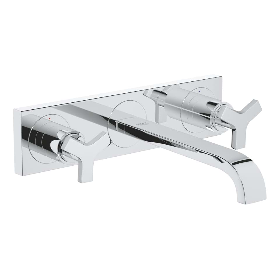 Bild von GROHE Allure 3-Loch-Waschtischbatterie, 1/2″ #20192000 - chrom