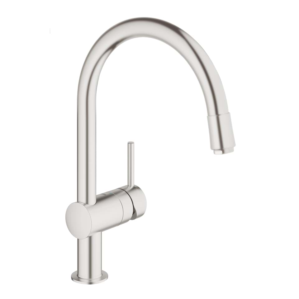 Bild von GROHE Minta Einhand-Spültischbatterie, 1/2″ #32918DC0 - supersteel