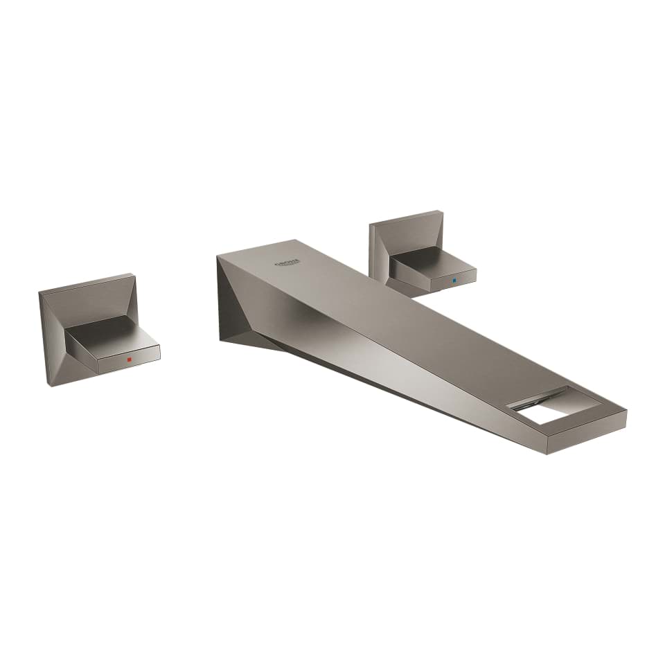 Bild von GROHE Allure Brilliant 3-Loch-Waschtischbatterie, 1/2″ #20348AL0 - hard graphite gebürstet