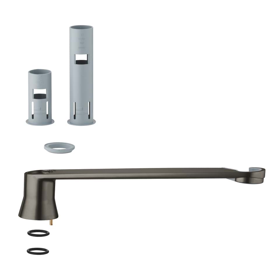 Picture of GROHE Sink spray holder #46734AL0 - hard graphite brushed