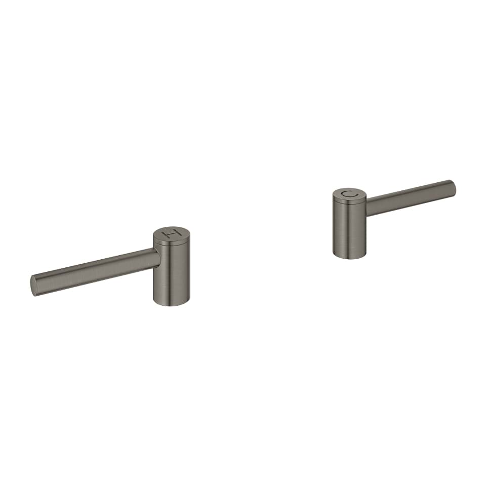 Bild von GROHE Atrio Hebelgriffe #18027AL3 - hard graphite gebürstet
