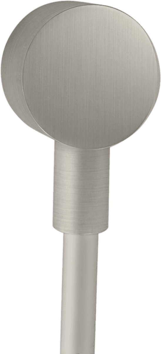 Bild von HANSGROHE AXOR Starck Wandanschluss rund #27451800 - Edelstahl Optic
