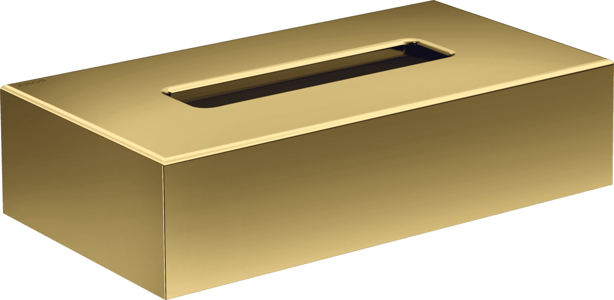 Bild von HANSGROHE AXOR Universal Circular Kosmetiktuchbox #42873990 - Polished Gold Optic